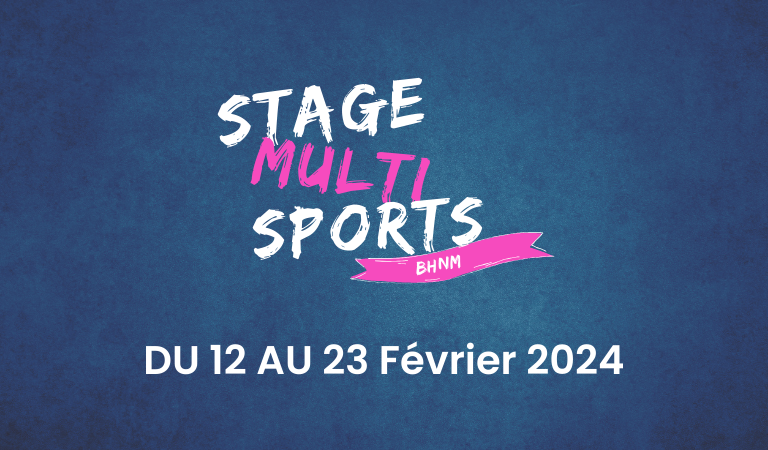 Stage multisports février 2024
